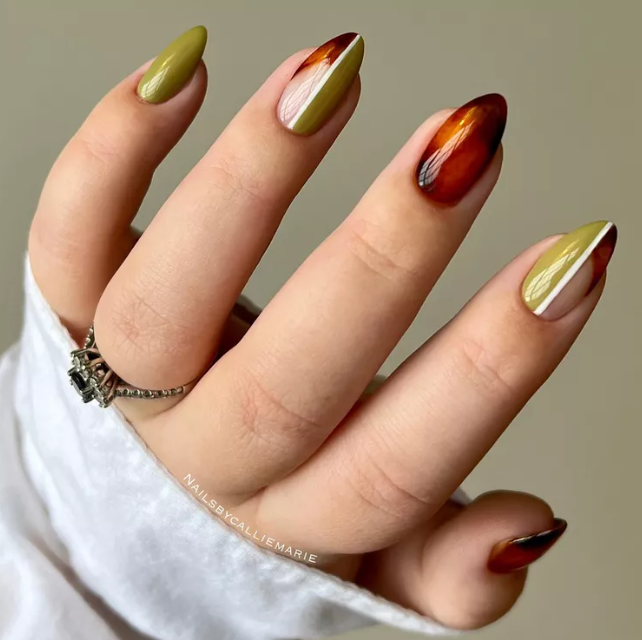 fall gel nail ideas 